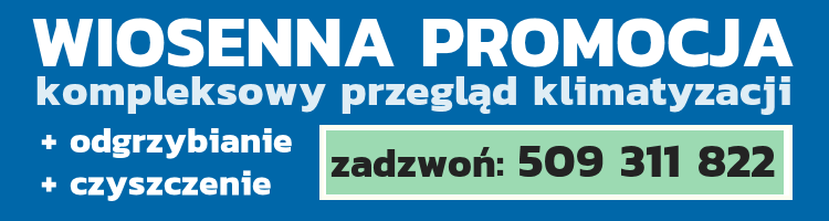 czyszczenie klimatyzacji promocja